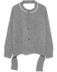 Simone Rocha - Vest Met Open Rug - Lyst