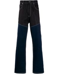 Jacquemus Wide Leg Jeans - Blue