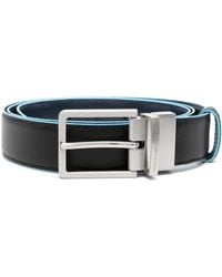 Piquadro - Leather Buckle Belt - Lyst