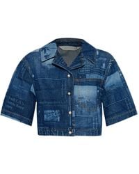 Palm Angels - Denim Shirt - Lyst