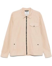 Woolrich - Cream Cotton Jacket - Lyst
