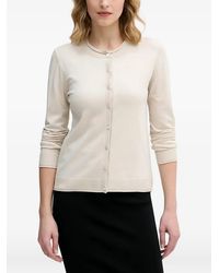 Sisley - Button Cardigan - Lyst