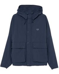 Fred Perry - Hooded Parka Jacket - Lyst