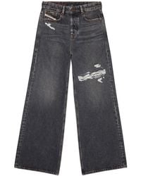 DIESEL - Straight Jeans - Lyst