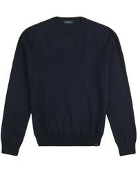Fay - Crew-Neck Wool Sweater - Lyst
