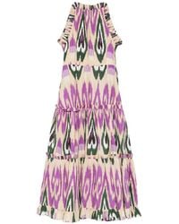 PHILIPPA 1970 - Robe Longue Shiloh À Imprimé Ikat - Lyst