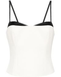 Reformation - Melanie Sweetheart Neck Top - Lyst
