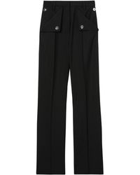 Burberry - Pocket Detail Tailored Trousers - Lyst