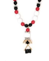 Amir Slama - Charm-Detail Beaded Necklace - Lyst