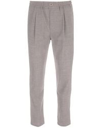 Eleventy - Geplooide Broek Met Knopen - Lyst