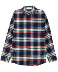 DARKPARK - Check-Print Shirt - Lyst