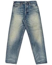 Evisu - Daicock Shadow Jeans Met Wassing - Lyst