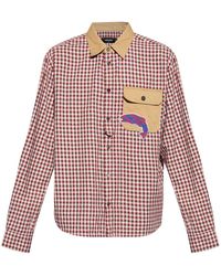 DSquared² - Plaid-check Pattern Cotton Shirt - Lyst