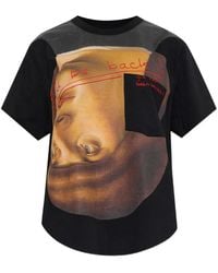 Vivienne Westwood - Upside Down Head Graphic-Print Chest-Pocket T-Shirt - Lyst