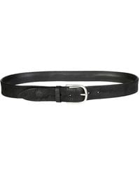 Orciani - Blade Textured Leather Belt - Lyst