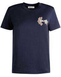 Bally - Strawberry-print T-shirt - Lyst