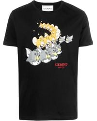 Iceberg - T-shirt con stampa x Looney Tunes - Lyst