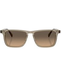 Oliver Peoples - Brano Square-Frame Sunglasses - Lyst