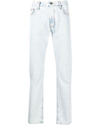 Off-White c/o Virgil Abloh - Arrows-logo Straight Leg Jeans - Lyst