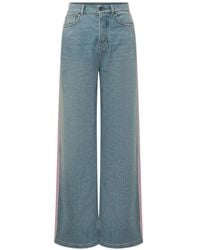 Fiorucci - Stripe-Detail Baggy Jeans - Lyst