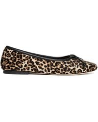 Anine Bing - Jamie Leopard-Patterm Flats - Lyst