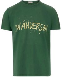 JW Anderson - Logo-Print T-Shirt - Lyst