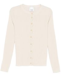 Allude - Geribbeld Vest - Lyst