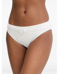 MICHAEL Michael Kors - Logo-Belted Bikini Bottom - Lyst