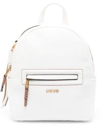 Liu Jo - Logo Lettering Backpack - Lyst