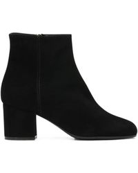Via Roma 15 - Suede-Finish Ankle Boots - Lyst