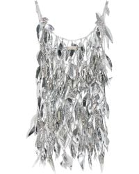 Rabanne - Chainmail Scoop-Neck Top - Lyst