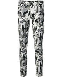 Liu Jo プリント スキニージーンズ - マルチカラー