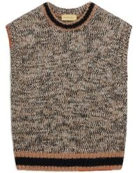 Momoní - Lett Mouliné-Knit Tank Top - Lyst