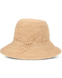 Helen Kaminski - Raffia Bow-Detail Hat - Lyst