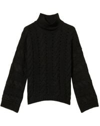Twinset - Cable Knit Sweater - Lyst