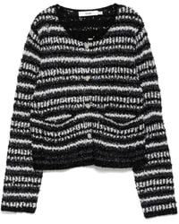 B+ AB - Round-Neck Cardigan - Lyst
