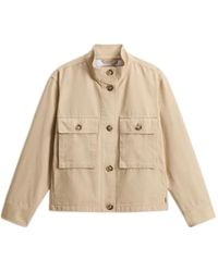 Woolrich - Field Jack Met Opgestikte Zak - Lyst