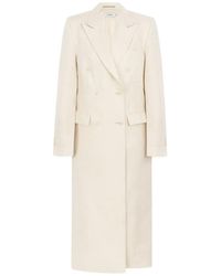 CAYET - Rasha Double-Breasted Longline Blazer - Lyst