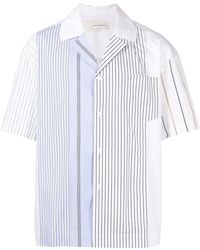 Feng Chen Wang - Short-sleeve Striped Shirt - Lyst