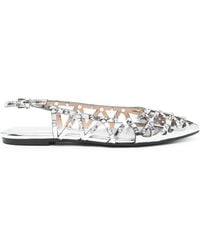 Ash - Mirror Ballet Flats - Lyst