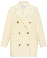 Max Mara - Rebus Jas Van Wol En Kasjmier - Lyst