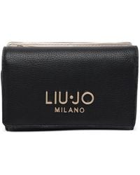 Liu Jo - Logo Clip Wallet - Lyst