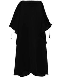 ALAINPAUL - Cotton Logo Patch Drawstring Trousers - Lyst