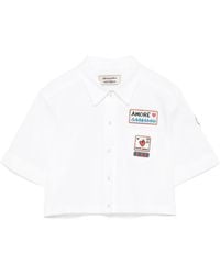 ALESSANDRO ENRIQUEZ - Camiseta con detalle de parche - Lyst