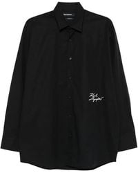 KARL LAGERFELD - Chemise Signature En Coton - Lyst