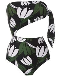 Adriana Degreas - Cut Out Swimsuit - Lyst