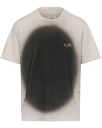 MM6 by Maison Margiela - Crew-Neck Graphic T-Shirt - Lyst