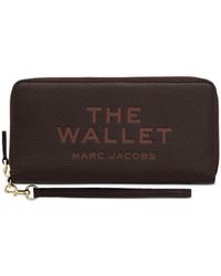 Marc Jacobs - The Continental Leren Portemonnee Met Rits - Lyst
