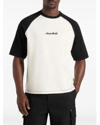 Manière De Voir - Signature Raglan Cotton T-Shirt - Lyst