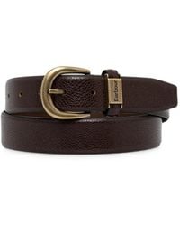 Barbour - Clyde Gürtel Aus Gekörntem Leder - Lyst